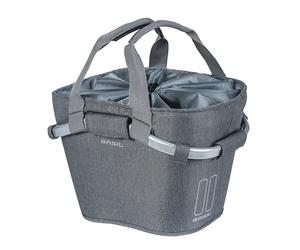Cestino con manico del.Basil 2day carry polyester kf Gris