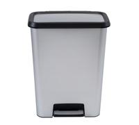 Cestino Curver Compatta con Pedale, capacit? 50l, colore INOX o Grigio