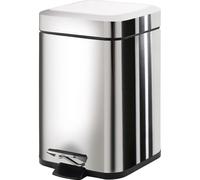 Cestino da bagno Argenta in metallo 3 l cromo Acciaio