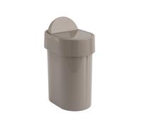 Cestino da bagno Junior in resina 4,8 l tortora Tortora
