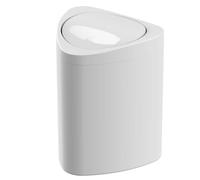 Cestino da bagno Pitagora in polipropilene 5 l bianco Bianco