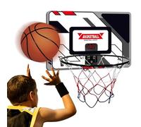 Cestino da Basket al coperto per, Cestino da Basket per Porta - Basket Basket con lavagna elettronica | Giocattolo di Sport Basket-Ball decorazione della camera dei ragazzi alimentato pa