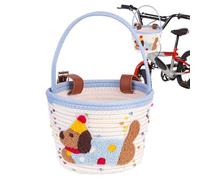 Cestino Da Bici Per Bambini E Bambine Borsa Per Il Manubrio In Corda Di