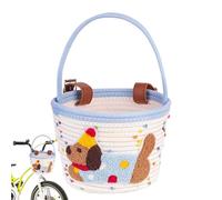 Cestino Da Bici Per Bambini E Bambine Fissaggio Manubrio in Corda di Cotone