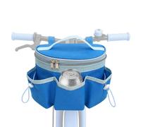 Cestino da bicicletta da ragazza, con coulisse, borsa multiuso, maniglia | Cestino da manubrio, accessorio per bicicletta, per scooter, città, outdoor, avventura, compleanno, Natale