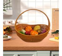 Cestino Da Cucina in Finto Rattan, Versatile, per Bambini, Giocattoli Da Bagno,