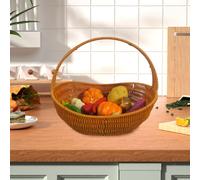 Cestino Da Cucina in Finto Rattan, Versatile, per Bambini, Giocattoli Da Bagno,