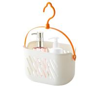 Cestino da doccia con gancio, cestino portatile multifunzione in plastica stabile, in plastica Tote Storage Basket Toiletry Organizer Bin per bagno, College Dorm, Cucina