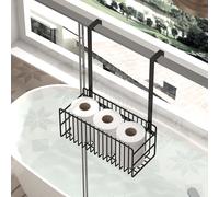 Cestino da doccia sopra la porta, organizer per bagno, ufficio, cucina,