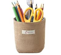 Cestino da parete - Organizer da porta, cestini da parete per riporre oggetti, borse da appendere alla parete, cestini pieghevoli per l'organizzatore, piccola scatola decorativa in cotone e lino per l