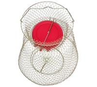 Cestino da Pesca in Ferro Oro per Cattura Pesci, 1 Pezzo | Cage a Rete per Pesca e Wild Fishing, Accessorio Stabile che Previene la Fuga, Colore Oro