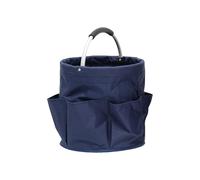 Cestino da picnic pieghevole organizer borsa con tasca esterna manico in EVA cestino resistente agli spruzzi grande capacità organizer da viaggio articoli da toeletta