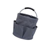 Cestino da picnic pieghevole organizer borsa con tasca esterna manico in EVA cestino resistente agli spruzzi grande capacità organizer da viaggio articoli da toeletta