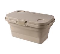 Cestino da picnic portatile per esterni, impermeabile, contenitore da viaggio isolato per parco, campeggio, spiaggia, barbecue, generi alimentari, coperchio pieghevole per conservare il pranzo