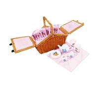 Cestino da picnic Romantik - set da tè per bambini small foot (30 pezzi)