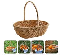 Cestino Da Picnic Vintage Cesto Di Frutta Portatile Per Alimenti