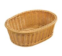 Cestino da portata beige per pane e frutta, 29x23xh9,5cm