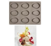 'Cestino dei Capi - Stampo da cucina in silicone "Gourmand ovale - 9 Impronte