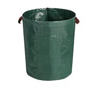 Cestino del compost/immondizia 120/272/300/400/500L Baglie da giardino borse da giardinaggio pesante di giardinaggio impermeabili riutilizzabili con 4 manici di immondizia per esterni di grandi
