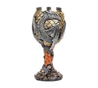 Cestino del drago medievale - cucina del vino medievale, tazza di bevute medievali in acciaio inossidabile | Calcini medievali creativi e versatili per bere o collezionare quotidianamente