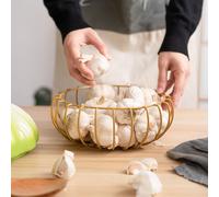 Cestino Delle Uova Contenitore Per Aglio Da Cucina La Conservazione Dell'aglio