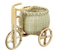 Cestino di frutta a forma di bicicletta - Organizzatore di pane e cibo per frutta, Cesto di stoccaggio delle verdure per bancone | Decorazione artigianale Secco di noci per soggiorno