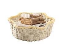 Cestino di frutta - cesti di pane | Cestini di | Porta di stoccaggio di tessitura | Vestro per alimenti in | Porta di stoccaggio di frutta decorativo in tessuto a mano per soggiorno Cuci