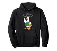 Cestino di Monete d'oro Silly Goose St Patrick's Felpa con Cappuccio