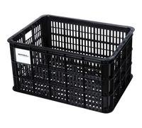 Cestino di plastica Basil Crate 34.5 x 49 x 27 cm Noir
