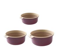 Cestino di scarico cavo a doppio strato, utensili da cucina per la casa, pratico accessorio quotidiano per la vita quotidiana