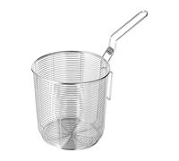 Cestino di scarico - Cestino per patatine fritte, pasta e altro ancora | in acciaio - Mini cestino per patatine fritte, antipasti, fast food | setaccio per per casa e ristorante