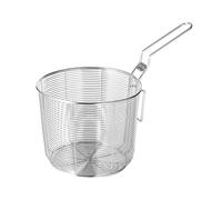 Cestino di scarico - Cestino per patatine fritte, pasta e altro ancora | in acciaio - Mini cestino per patatine fritte, antipasti, fast food | setaccio per per casa e ristorante