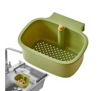 Cestino di scarico per lavello da cucina | cestello di scarico estraibile per lavello, pratico supporto per verdure, asciugatura stoviglie, per doccia, cucina