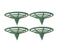 Cestino di supporto per piante per melone, zucca, melone, anguria, fragola, in plastica, supporto per vite da giardino, 4 confezioni di vassoio per sollevare frutta verde per coltivare verdure