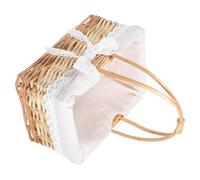 Cestino Di Vimini Cestini Da Picnic Cesto Vino Intrecciato Con Manico