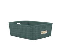 Cestino elegance L high forest green recycled Stefanplast
