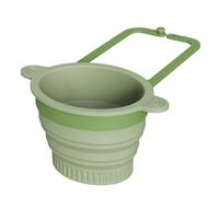 Cestino filtrante per lavello - Utensili da cucina in silicone pieghevole montabile a parete - Cesto di scarico per lavello da cucina | Per insalata bacche miscela pulizia