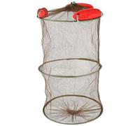 Cestino for pesci galleggiante da pesca pieghevole verde 56 x 30 cm