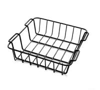 Cestino frigo da campeggio progettato con ferro per una maggiore durata, disponibile in due misure 281 x 241 x 92 mm e 315 x 297 x 86 mm, aiuta a organizzare cibo e bevande ordinatamente (281 x 241 x