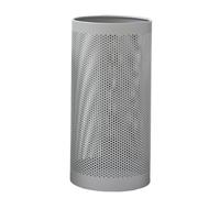 Cestino gettacarta diametro 30xh55 cm - L38 Forato in lamiera forata Maxi Inox satinato Inox satinato