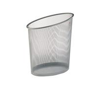 Cestino Gettacarte 18Lt Mesh In Rete Metallica Argento Alba