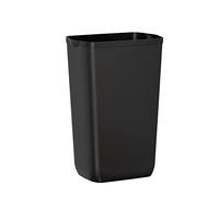 Cestino gettacarte 23lt black soft touch