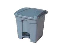 Cestino Grigio Plastica Rettangolare 30 L