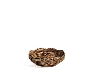 Cestino H&H Onde Cm20X5,5 Tondo Rattan