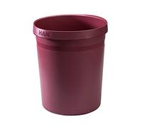 Cestino HAN GRIP KARMA - 15 pz., cestino contemporaneo, stabile in materiale riciclato all'80-100%, 18 l di capacità, rosso eco, 18198-17