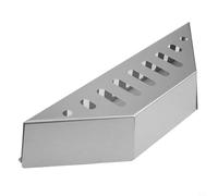 Cestino in acciaio inox per barbecue Weber, resistente, 24,5 cm, 34 cm, accessorio per barbecue di due dimensioni, per verdure, frutti di mare, polpette e carne a dadini (24,5 cm)