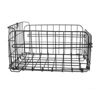 Cestino in acciaio leggero pieghevole per biciclette, ideale per un facile utilizzo quotidiano