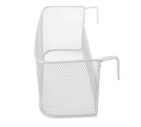 Cestino in filo metallico da appendere al comodino: portaoggetti da doccia per