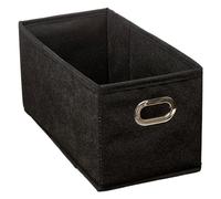 Cestino in tessuto "Mix N Modul" 15x31cm nero