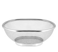 Home Cestino Ovale Forato, 24x19 cm, Acciaio Inossidabile